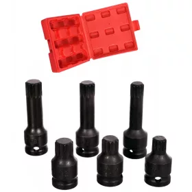   Set Capete Chei Impact 1/2" (3 Scurte, 3 Lungi) M14, M16, M18 TC Technic SS06
