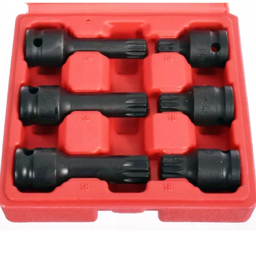 Set Capete Chei Impact 1/2" (3 Scurte, 3 Lungi) M14, M16, M18 TC Technic SS06