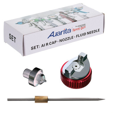 Set de Duze Auarita H-887 pentru Mini Pistoale de Pulverizare, 0,5 mm, Tehnologie Pulverizare cu Volum Mare și Presiune Joasă (HVLP)