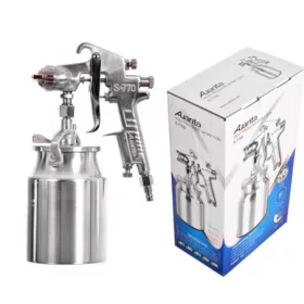   Pistol de Pulverizare Profesional cu Rezervor Inferior (1000 ml) Auarita S-770S 2,5 mm