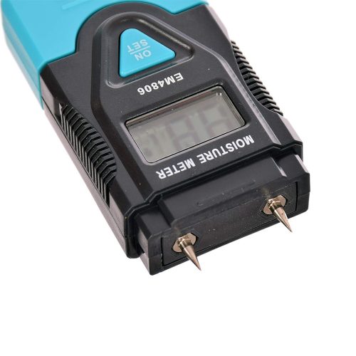 SK2176 Higrometru și Termometru pentru Lemn și Beton cu Afișaj cu Cristale Lichide