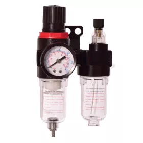   Filtru cu Reductor și Lubrificator pentru Unelte ce Necesită Ungere 1/4" Technic AFC2000