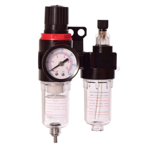 Filtru cu Reductor și Lubrificator pentru Unelte ce Necesită Ungere 1/4" Technic AFC2000