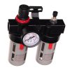 Filtru de Aer 40 Microni + Reductor + Lubrificator pentru Unelte Pneumatice BFC4000 1/2"