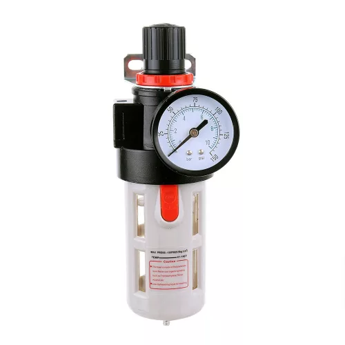 Filtru de Aer cu Regulator - BFR4000 1/2", 40 Microni, pentru Sisteme Pneumatice