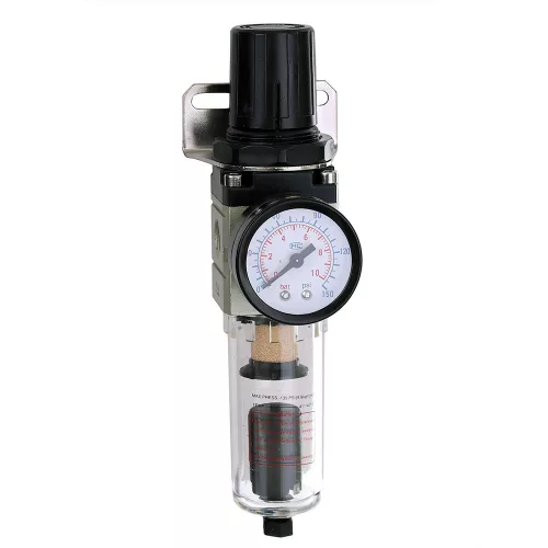 Regulator de Presiune cu Filtru de 1/4" și Descărcare Automată pentru Compresor AW2000-02D