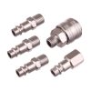 Set Pneumatic Conectori Rapizi 1/4" TC Technic CK-001K pentru Unelte Pneumatice