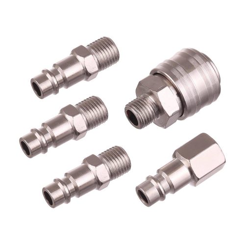 Set Pneumatic Conectori Rapizi 1/4" TC Technic CK-001K pentru Unelte Pneumatice