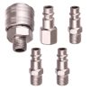 Set Pneumatic Conectori Rapizi 1/4" TC Technic CK-001K pentru Unelte Pneumatice