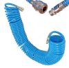 Furtun Spiralat Pneumatic Poliuretan 12x8 mm, 15 m - RAH024