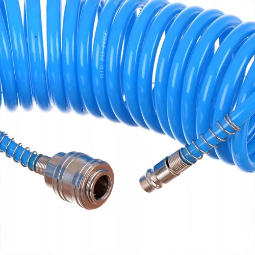 Furtun Spiralat Pneumatic Poliuretan 12x8 mm, 15 m - RAH024