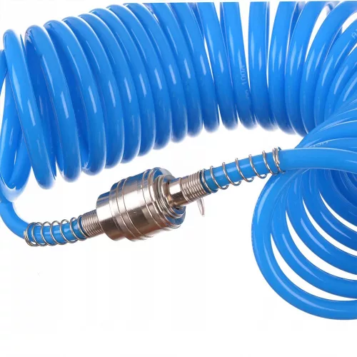 Furtun Spiralat Pneumatic Poliuretan 12x8 mm, 15 m - RAH024
