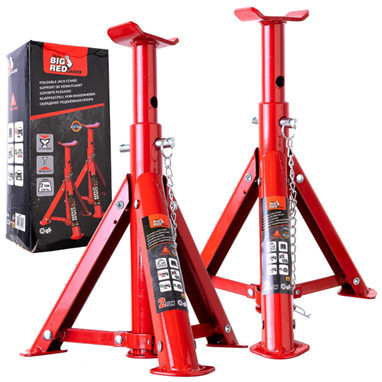Suporturi pliabile pentru atelier 2T cu stabilizatori, model T42004-BIG de la Torin