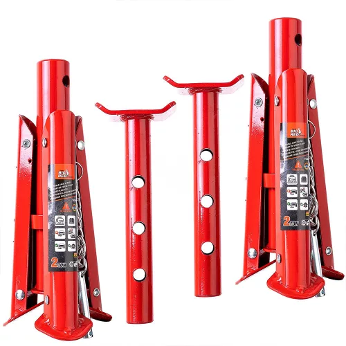 Suporturi pliabile pentru atelier 2T cu stabilizatori, model T42004-BIG de la Torin