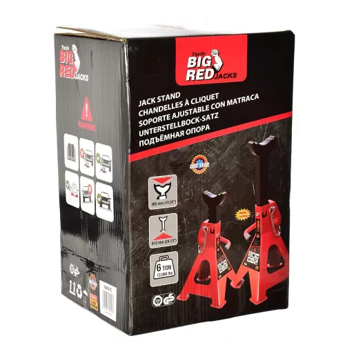 Set de Suporturi Big Red T46001C cu Capacitate de 6000 kg (1 Pereche)
