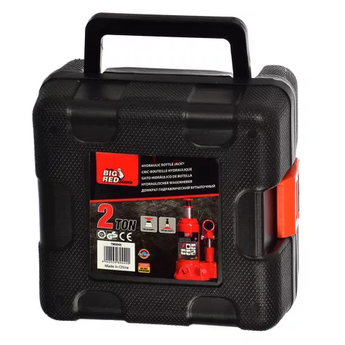 Cric Hidraulic cu Capacitate de Ridicare 2 Tone, în Geantă de Plastic, Big Red T90204DS