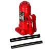 Cric Hidraulic cu Coloană în Valiză de Plastic Big Red T90504D, Capacitate 5 Tone, Capacitate de Încărcare 5000 kg, Dimensiuni Valiză 190x120x110 mm, Înălțime Min/Max 185/355 mm, Distanță de Ridicare 110 mm, Greutate 4,3 kg