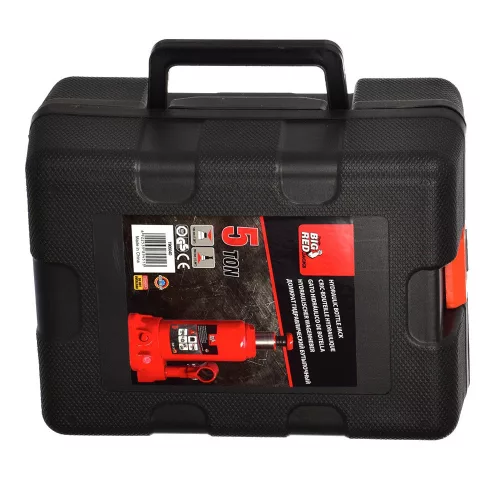 Cric Hidraulic Big Red T90504DS 5T cu Valiză pentru Autoturisme și Autobuze
