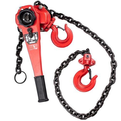 Racletă Manuală cu Lanț Big Red TRC7020 - Capacitate de 2 Tone