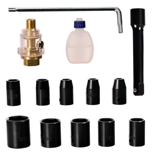 Cheie Pneumatică cu Impact, 1/2" Aeropro AP17808, 1200 Nm, Material Compozit, pentru Mecanici, cu Valiză
