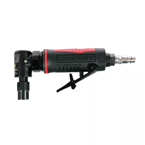 Polizor unghiular pneumatic Aeropro RP17315 cu prindere de 6 și 3 mm, material compozit și metal