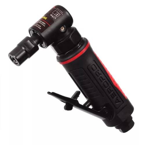 Polizor unghiular pneumatic Aeropro RP17315 cu prindere de 6 și 3 mm, material compozit și metal