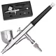 Airbrush Profesional Technic ABR-09 cu Duza de 0.3 mm pentru Modelare și Pictură de Precizie