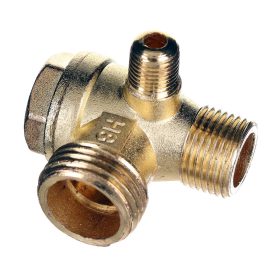   Supapă de reținere compresor 1/2" - 3/8" - M10x1,0 Technic BNV-005 din alamă