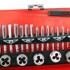 Set de 32 Piese pentru Filetare și Tăiere Filete M3-M12, cu Carcasă Metalică TC Tehnic LT-V32