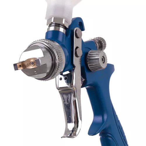 Pistol de Vopsit cu Volum Mare și Presiune Mică (HVLP) cu Duza de 1.4 mm și Rezervor de 600 ml Rongpeng 1020