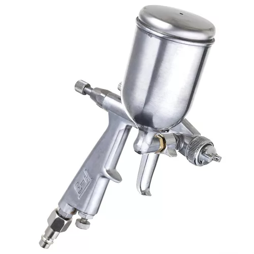Mini Pistol de Pulverizare Profesional 1.0 mm cu Rezervor Lateral Metalic
