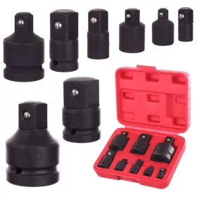   Set Chei Tubulare pentru Chei de Impact cu Carcasă din Plastic (8 piese) 1" - 1/4" Tc Technic ASK-012