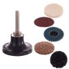 Set Discuri de Șlefuit și Lustruit 50 mm cu Ax de 6 mm (5 Discuri + Cap de Fixare) TC Technic SP-53