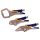 Set Clește Mini Morse C5 pentru Sertizare JC1006, 3 Piese, Utilizare în Instalații Sanitare, Sudură și Ateliere Auto