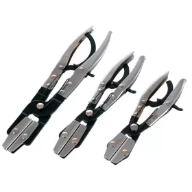   Set de Clești de Presare Metal pentru Țevi Flexibile și Conducte de Frână, 3 Bucăți, TC Technic JC1022