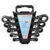 Set de Chei Inelare cu Clichet, 5 Bucăți, 6-21 mm, cu Suport din Plastic - TC Technic JC1120