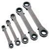 Set de Chei Inelare cu Clichet, 5 Bucăți, 6-21 mm, cu Suport din Plastic - TC Technic JC1120