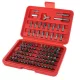 Set de Biți Torx și Hex (100 bucăți) TC Technic JC1532 din Oțel Crom-Vanadiu