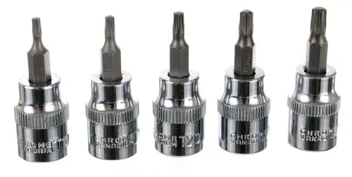 Set de Chei și Biți Torx în Geantă de Plastic (30 Piese) TC Technic JC1533