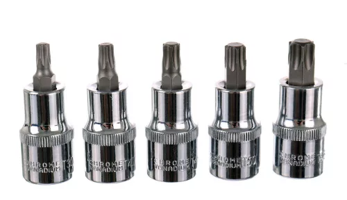 Set de Chei și Biți Torx în Geantă de Plastic (30 Piese) TC Technic JC1533
