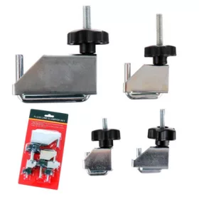   JC1608 Clește de Sertizare pentru Conducte Lichide cu 4x Coliere - Set Profesional pentru Sertizare