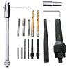 Set Profesional pentru Demontare și Montare Bujii Incandescente TC Technic SK2010, 12 mm HEX, Piuliță 30 mm, Priză lungă E 10 3/8"