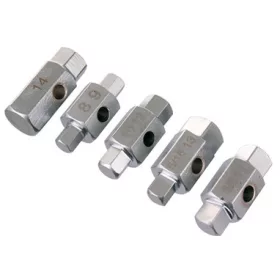   Set Chei Hexagonale pentru Capace de Ulei, 5 Piese, Technic, Dimensiuni: 14mm, 10-12mm, 8-9mm, Capace: 5/16'-13mm, 3/8'-11mm, Cod Produs: SK1459