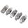 Set Chei Hexagonale pentru Capace de Ulei, 5 Piese, Technic, Dimensiuni: 14mm, 10-12mm, 8-9mm, Capace: 5/16'-13mm, 3/8'-11mm, Cod Produs: SK1459