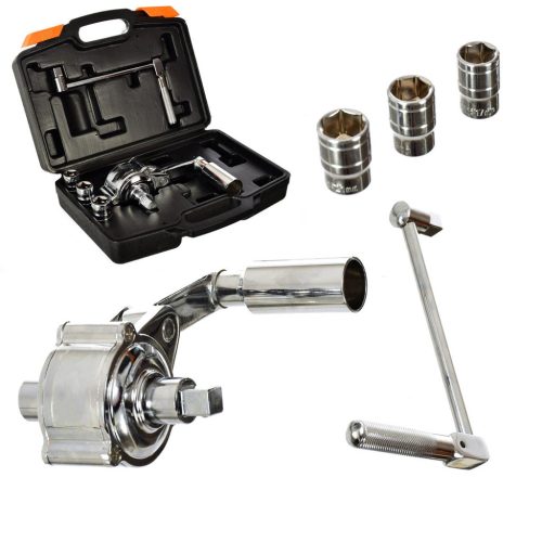 Cheie cu Capete Interșanjabile 3 Adaptoare, Cutie Plastic TC Technic SK1765, 1x16 1/2", Oțel Crom-Vanadiu