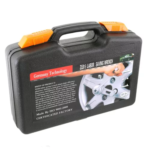 Cheie cu Capete Interșanjabile 3 Adaptoare, Cutie Plastic TC Technic SK1765, 1x16 1/2", Oțel Crom-Vanadiu