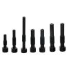 Set de Unelte pentru Îndepărtarea Bujiei Incandescente Rupte în Valiză de Plastic TC Technic SK2079, Compatibil cu Fire de Bujie M8x1.0, M10x1.0 și M10x1.25, Include Tije Filetate M3 x 0,5 și M4 x 0,7, Burghie HSS Ø2,5 x L=120mm și HSS Ø3,2 x L=140mm
