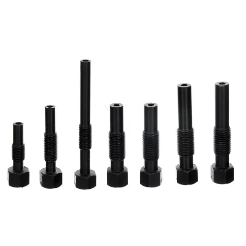 Set de Unelte pentru Îndepărtarea Bujiei Incandescente Rupte în Valiză de Plastic TC Technic SK2079, Compatibil cu Fire de Bujie M8x1.0, M10x1.0 și M10x1.25, Include Tije Filetate M3 x 0,5 și M4 x 0,7, Burghie HSS Ø2,5 x L=120mm și HSS Ø3,2 x L=140mm