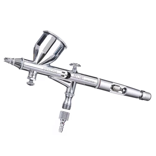 Airbrush cu Duza de 0.5 mm Fengda BD-180, cu Control Dual și Compatibilitate Extinsă