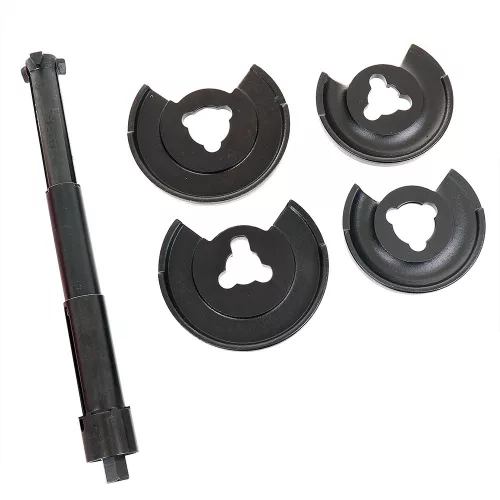 Instrument de Demontare Arcuri pentru Autovehicule Mercedes, BMW, Saab - TC Technic JC2019131, Interval de Dimensiuni 115-310 mm, Diametre Ø 70/130 mm și Ø 90/150 mm